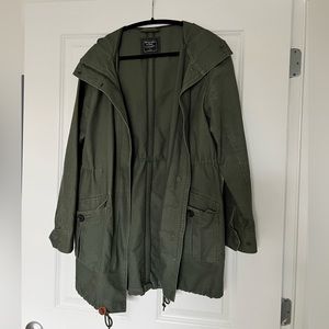 A&F Green Utility Jacket